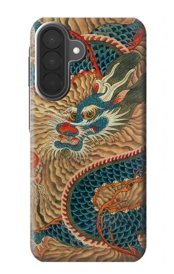 S3541 Peinture Dragon Nuage Etui Coque Housse pour Samsung Galaxy A27