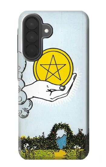 S3722 Carte de tarot Pièces de l'As des Pentacles Etui Coque Housse pour Samsung Galaxy A27