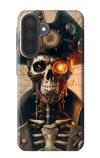 S4018 Crâne de pirate steampunk Etui Coque Housse pour Samsung Galaxy A27