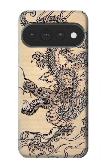 S0318 antique dragon Etui Coque Housse pour Google Pixel 11, 11 Pro