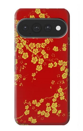 S2050 fleur de Cerisiers chinois imprimé graphique Etui Coque Housse pour Google Pixel 11, 11 Pro