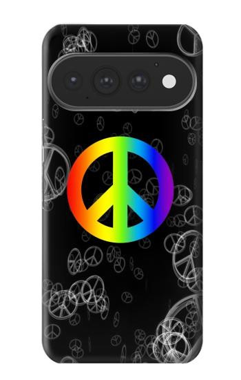S2356 Signe de paix Etui Coque Housse pour Google Pixel 11, 11 Pro
