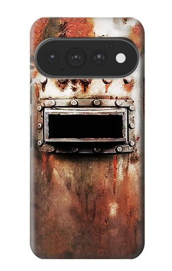 S2684 Casque de soudage millésimé Etui Coque Housse pour Google Pixel 11, 11 Pro