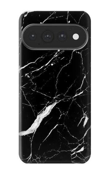 S2895 Noir Marbre imprimé graphique Etui Coque Housse pour Google Pixel 11, 11 Pro