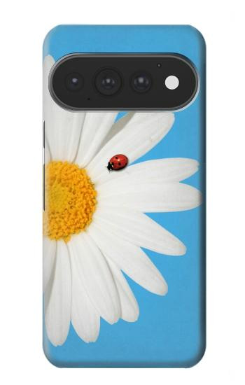 S3043 Coccinelle Daisy millésimé Etui Coque Housse pour Google Pixel 11, 11 Pro