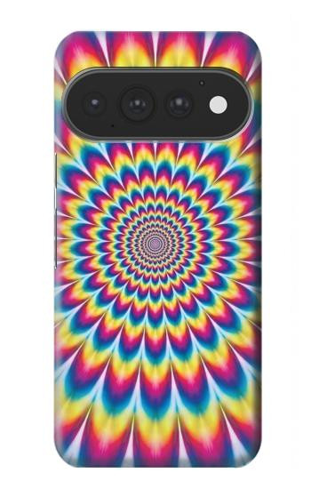 S3162 psychédélique coloré Etui Coque Housse pour Google Pixel 11, 11 Pro