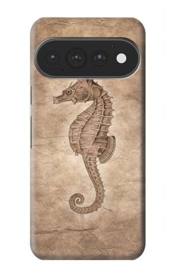 S3214 Hippocampe squelette Fossile Etui Coque Housse pour Google Pixel 11, 11 Pro