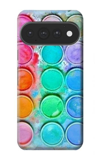 S3235 Mélange aquarelle Etui Coque Housse pour Google Pixel 11, 11 Pro