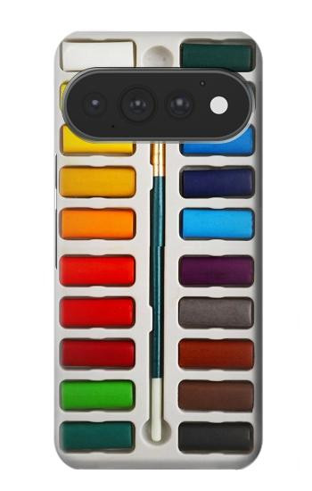 S3243 Ensemble de peinture aquarelle Etui Coque Housse pour Google Pixel 11, 11 Pro