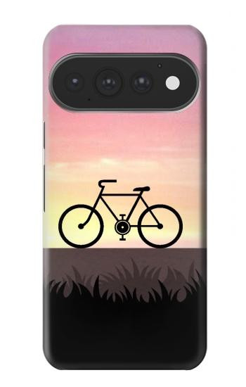 S3252 vélo Coucher de soleil Etui Coque Housse pour Google Pixel 11, 11 Pro