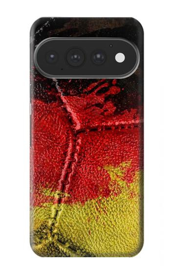 S3303 Allemagne Drapeau graphique Football Millésime Etui Coque Housse pour Google Pixel 11, 11 Pro