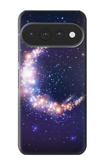 S3324 Croissant de lune Galaxie Etui Coque Housse pour Google Pixel 11, 11 Pro