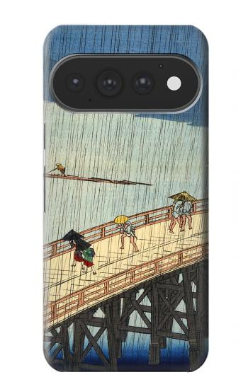S3347 Utagawa Hiroshige douche soudaine Etui Coque Housse pour Google Pixel 11, 11 Pro
