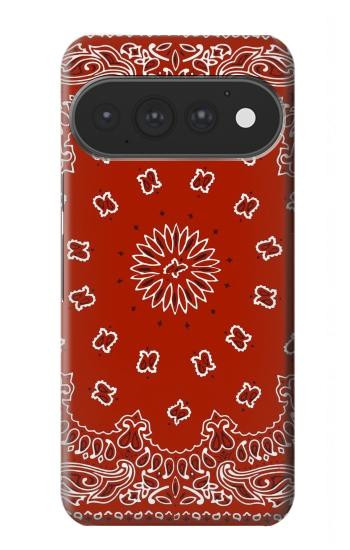 S3355 Motif Bandana Rouge Etui Coque Housse pour Google Pixel 11, 11 Pro