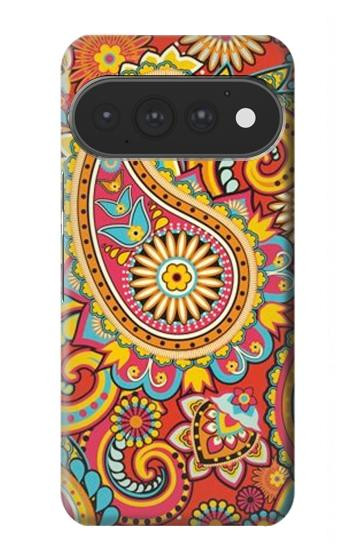 S3402 Floral Paisley Seamless Etui Coque Housse pour Google Pixel 11, 11 Pro
