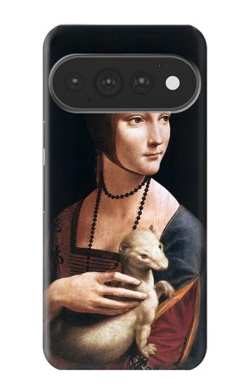 S3471 Lady hermine Leonardo da Vinci Etui Coque Housse pour Google Pixel 11, 11 Pro