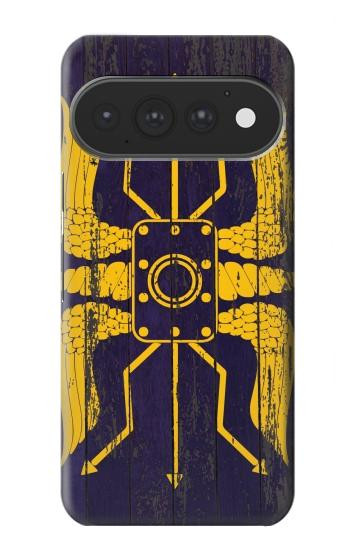 S3546 Roman Bouclier Bleu Etui Coque Housse pour Google Pixel 11, 11 Pro