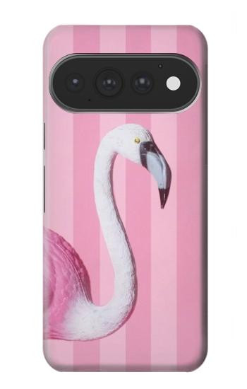 S3805 Flamant Rose Pastel Etui Coque Housse pour Google Pixel 11, 11 Pro