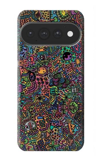 S3815 Art psychédélique Etui Coque Housse pour Google Pixel 11, 11 Pro