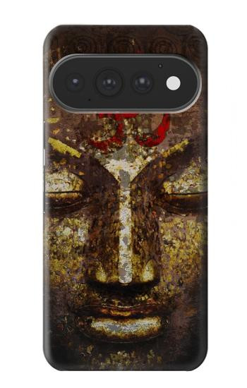 S3874 Symbole Ohm du visage de Bouddha Etui Coque Housse pour Google Pixel 11, 11 Pro