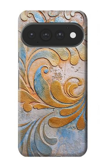 S3875 Tapis vintage en toile Etui Coque Housse pour Google Pixel 11, 11 Pro
