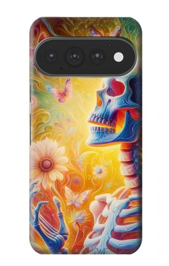 S3976 Squelette coloré Etui Coque Housse pour Google Pixel 11, 11 Pro