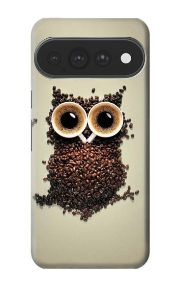 S0360 café Chouette Etui Coque Housse pour Google Pixel 11 Pro XL