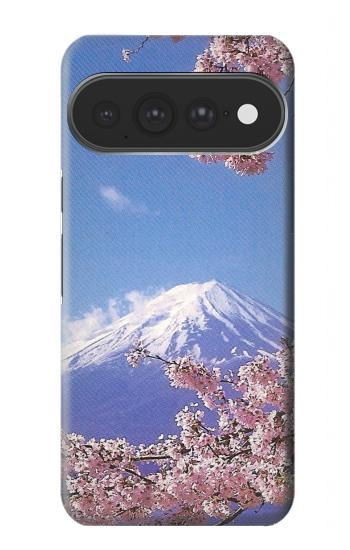 S1060 Mont Fuji Sakura fleur de cerisier Etui Coque Housse pour Google Pixel 11 Pro XL