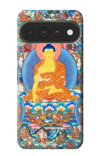 S1256 Peinture Bouddha Etui Coque Housse pour Google Pixel 11 Pro XL