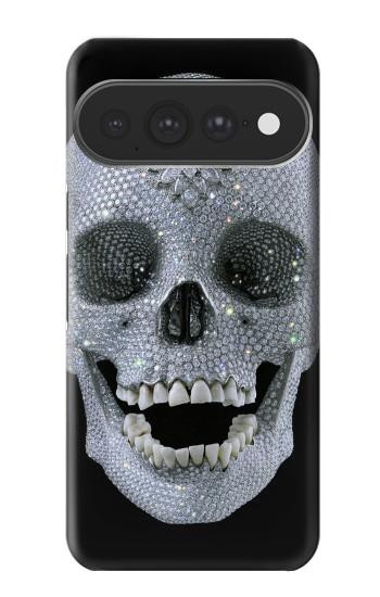 S1286 Crâne de diamant Etui Coque Housse pour Google Pixel 11 Pro XL