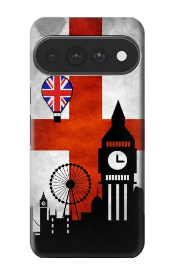 S2979 Angleterre Football Football Etui Coque Housse pour Google Pixel 11 Pro XL