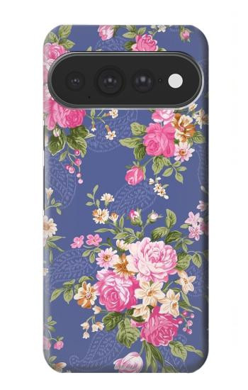 S3265 Motif Fleur millésimé Etui Coque Housse pour Google Pixel 11 Pro XL