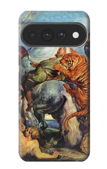 S3331 Peter Paul Rubens Tigre und Lowenjagd Etui Coque Housse pour Google Pixel 11 Pro XL