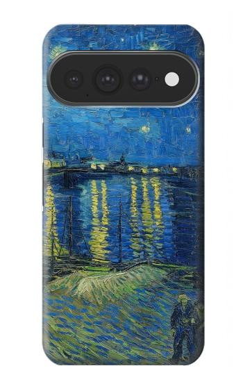 S3336 Van Gogh Nuit étoilée sur le Rhône Etui Coque Housse pour Google Pixel 11 Pro XL