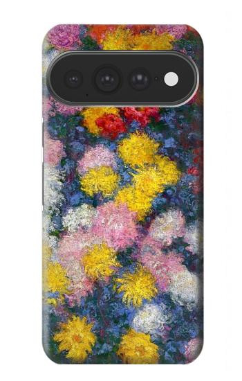 S3342 Claude Monet Chrysanthèmes Etui Coque Housse pour Google Pixel 11 Pro XL