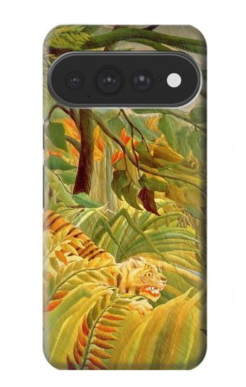 S3344 Henri Rousseau Tigre dans une tempête tropicale Etui Coque Housse pour Google Pixel 11 Pro XL