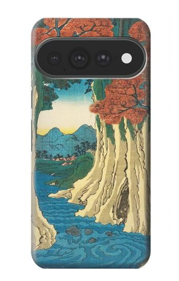 S3348 Utagawa Hiroshige Le singe Pont Etui Coque Housse pour Google Pixel 11 Pro XL