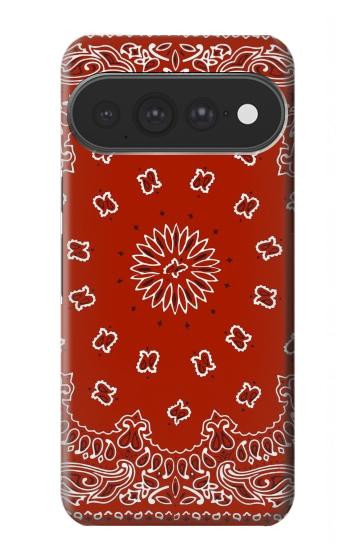 S3355 Motif Bandana Rouge Etui Coque Housse pour Google Pixel 11 Pro XL