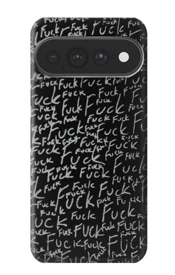 S3478 Mots drôles Noirboard Etui Coque Housse pour Google Pixel 11 Pro XL