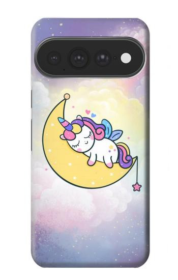 S3485 Mignon sommeil Licorne Etui Coque Housse pour Google Pixel 11 Pro XL