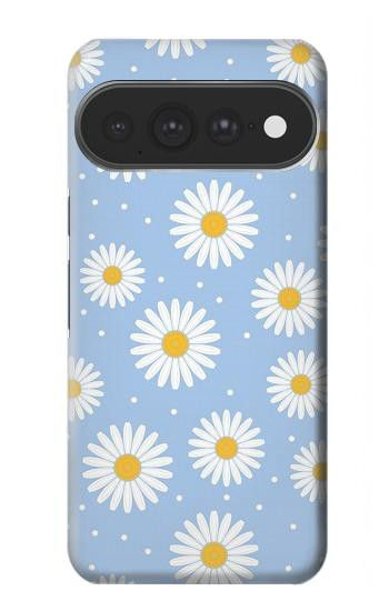 S3681 Motif de fleurs de marguerite Etui Coque Housse pour Google Pixel 11 Pro XL