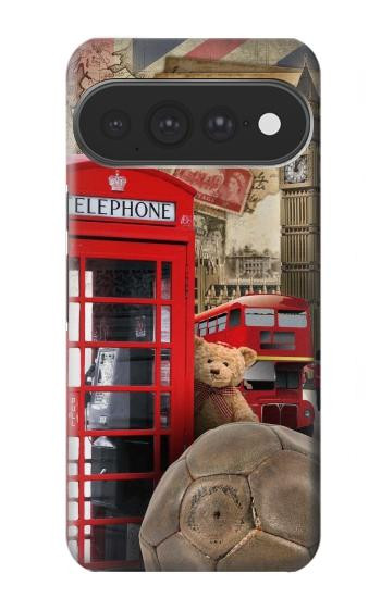 S3856 Vintage Londres Britannique Etui Coque Housse pour Google Pixel 11 Pro XL