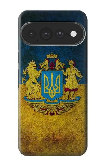 S3858 Drapeau de l'Ukraine Etui Coque Housse pour Google Pixel 11 Pro XL
