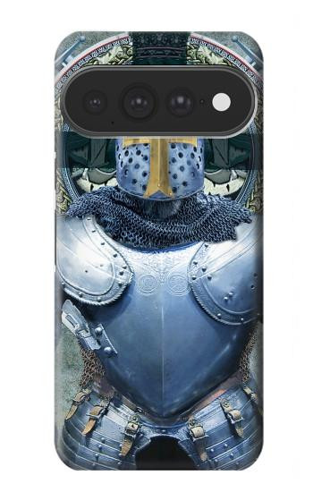 S3864 Templier Médiéval Chevalier Armure Lourde Etui Coque Housse pour Google Pixel 11 Pro XL