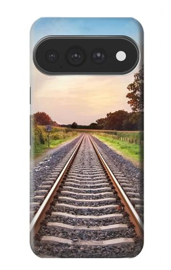 S3866 Voie ferrée droite Etui Coque Housse pour Google Pixel 11 Pro XL