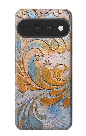 S3875 Tapis vintage en toile Etui Coque Housse pour Google Pixel 11 Pro XL