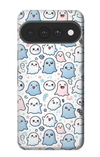 S4013 Motif fantôme mignon et harmonieux Etui Coque Housse pour Google Pixel 11 Pro XL