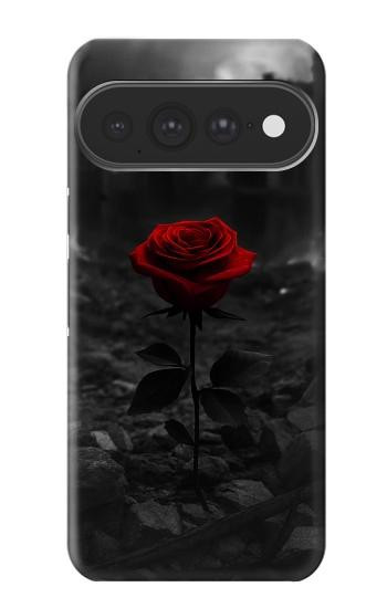 S4048 Ruines de roses rouges Etui Coque Housse pour Google Pixel 11 Pro XL
