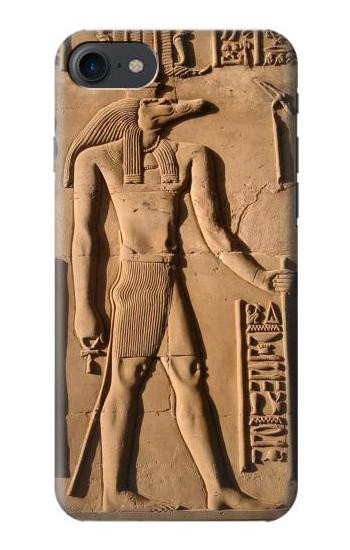 S0391 Egyptian Sobek Etui Coque Housse pour iPhone 7, iPhone 8