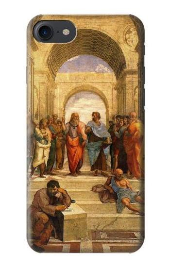 S1086 Raphael's School of Athens Etui Coque Housse pour iPhone 7, iPhone 8